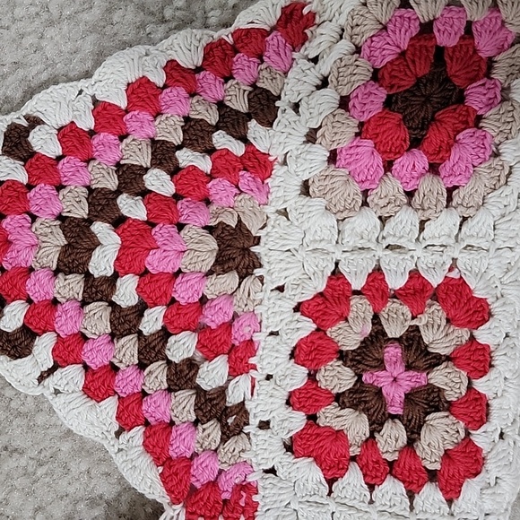 Mango handmade crochet top SZ M NWT - Picture 6 of 7